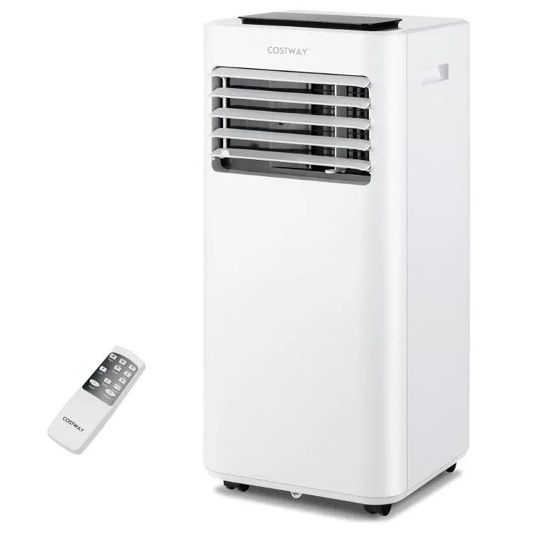 8000 BTU Portable Air Conditioner with Fan Dehumidifier Sleep Mode by DirectDeals