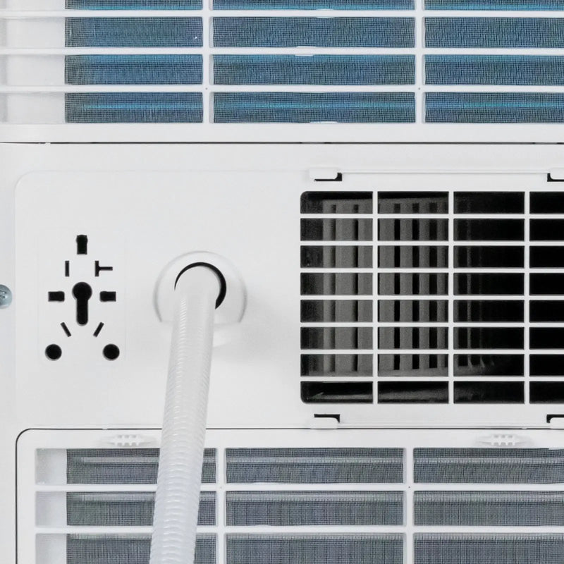 8000 BTU Portable Air Conditioner with Fan and Dehumidifier Mode-White by DirectDeals