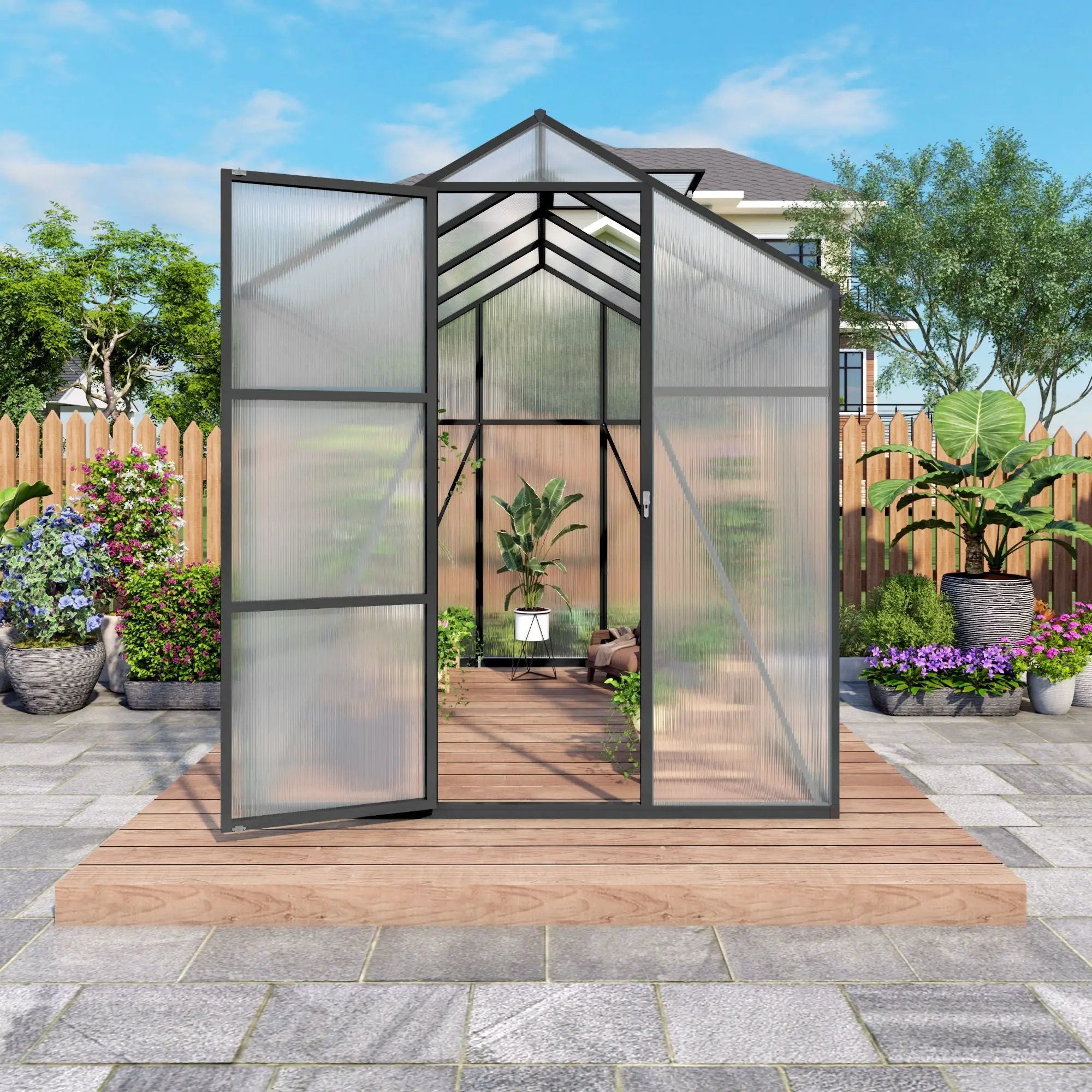 Gain Height Windproof house With Raised Base by HouseOfZazla