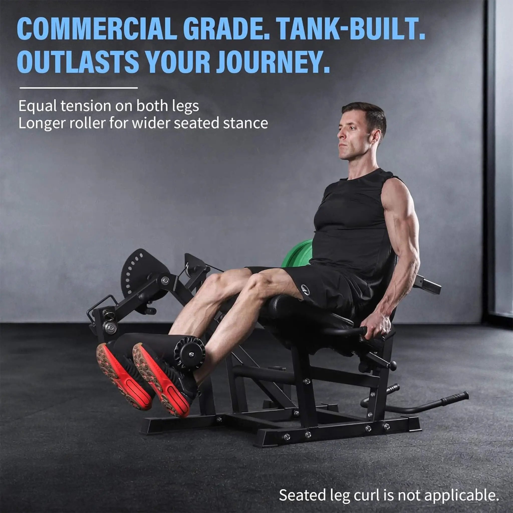 Rovix 800LBS Adjustable Lower Body Leg Extension And Curl Machine (SAK70528) by SAKSBY WHOLESALE