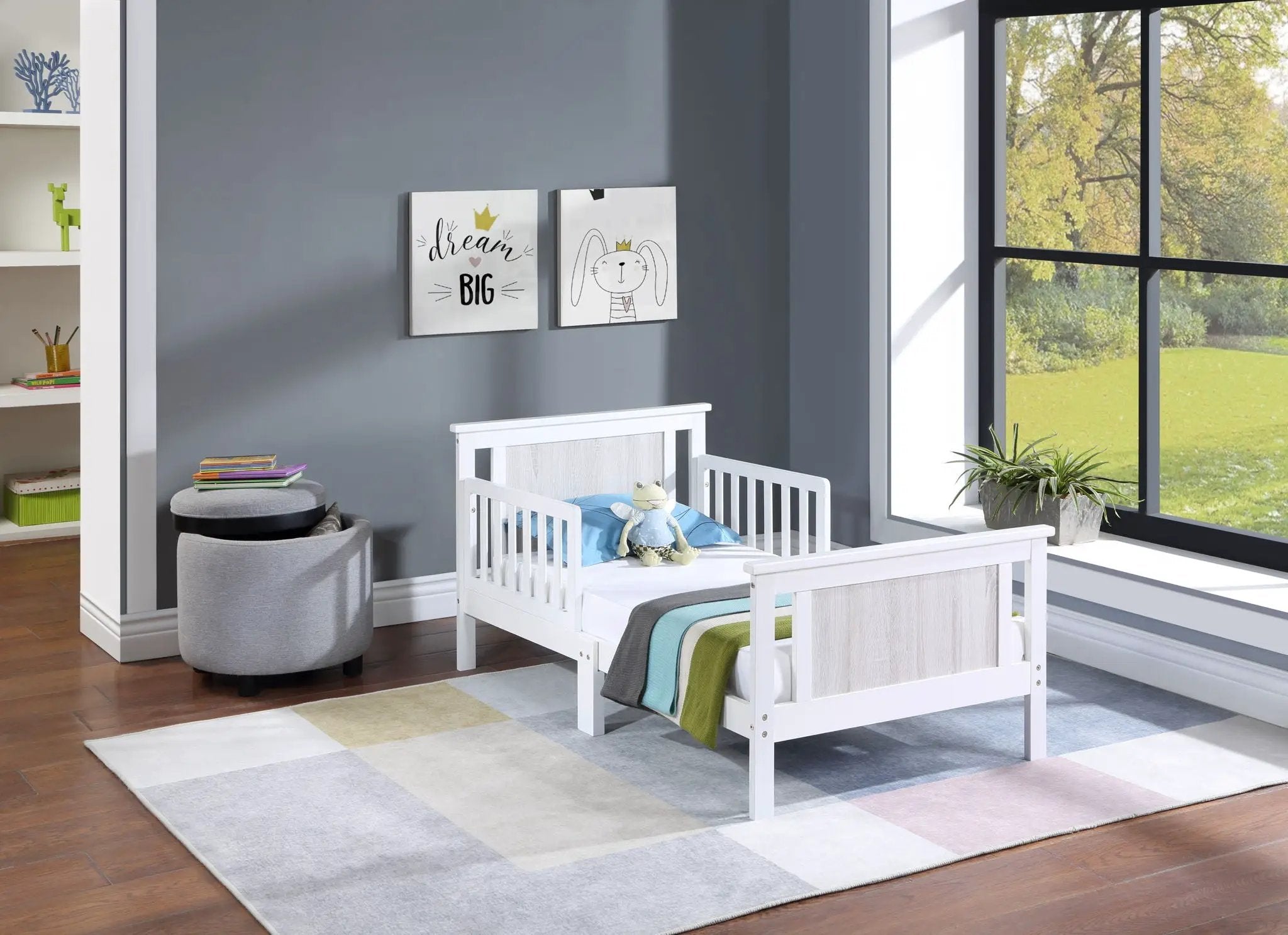 Connelly - Reversible Panel Toddler Bed by HouseOfZazla