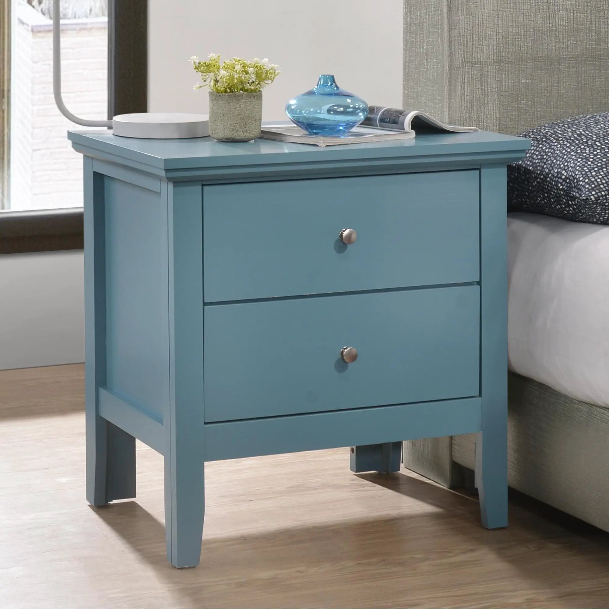 English Dovetailed Drawers Nightstand by HouseOfZazla