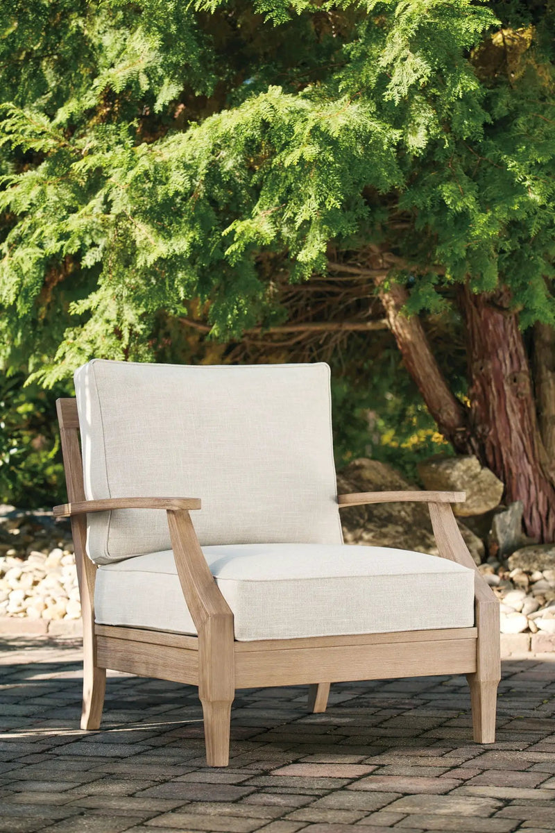 Carter Hall - Lounge Chair With Cushion - Beige by Unique Piece Furniture