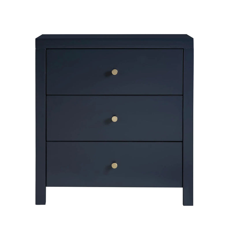 Nevarre - 3 Drawer Nightstand by HouseOfZazla