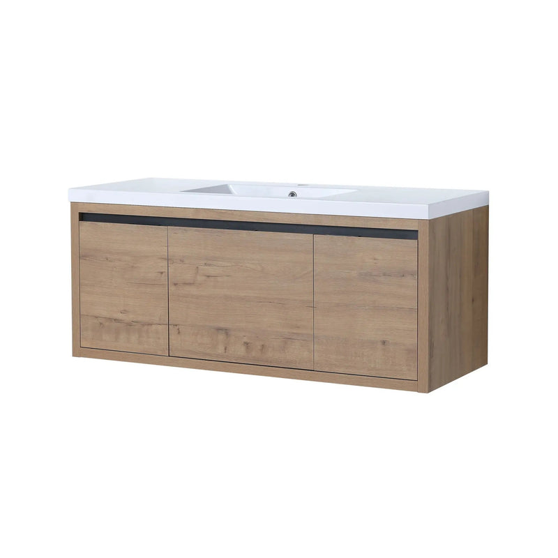 Floating Bathroom Vanity With Resin Sink And Soft Close Doors by Unique Piece Furniture