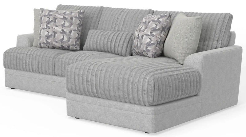 Titan - Sectional With Comfort Coil Seating And Accent Pillows Included by Unique Piece Furniture