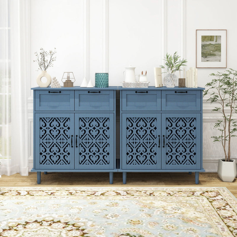 2 Door 2 Drawer Elegant Cabinet by HouseOfZazla