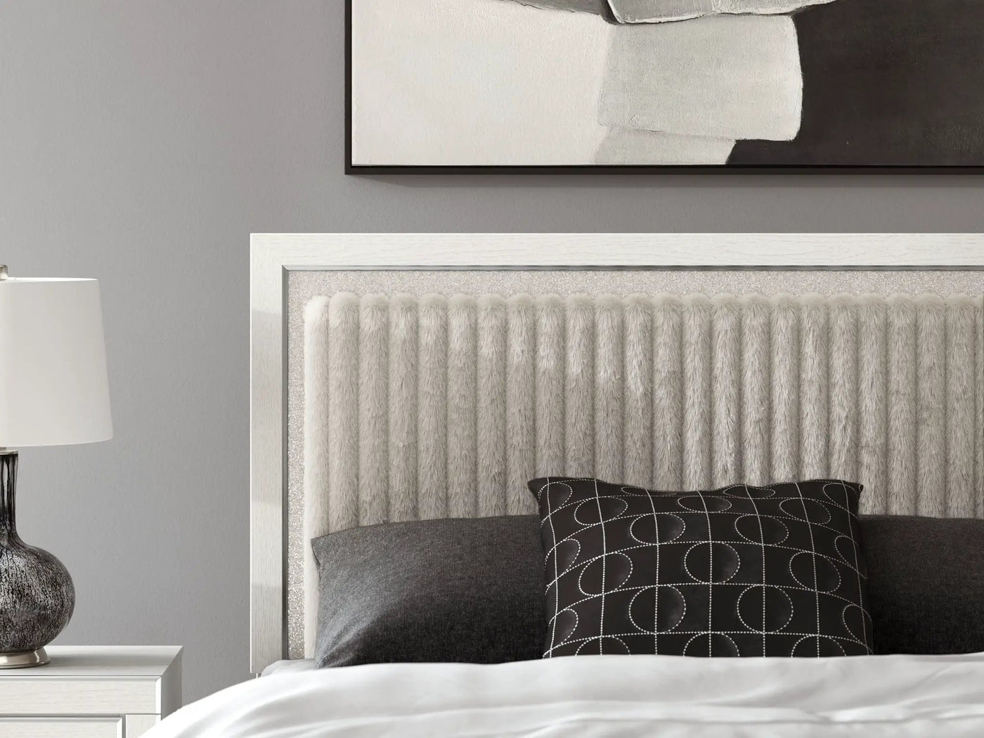 Zuraleus - Upholstered Panel Headboard by Unique Piece Furniture
