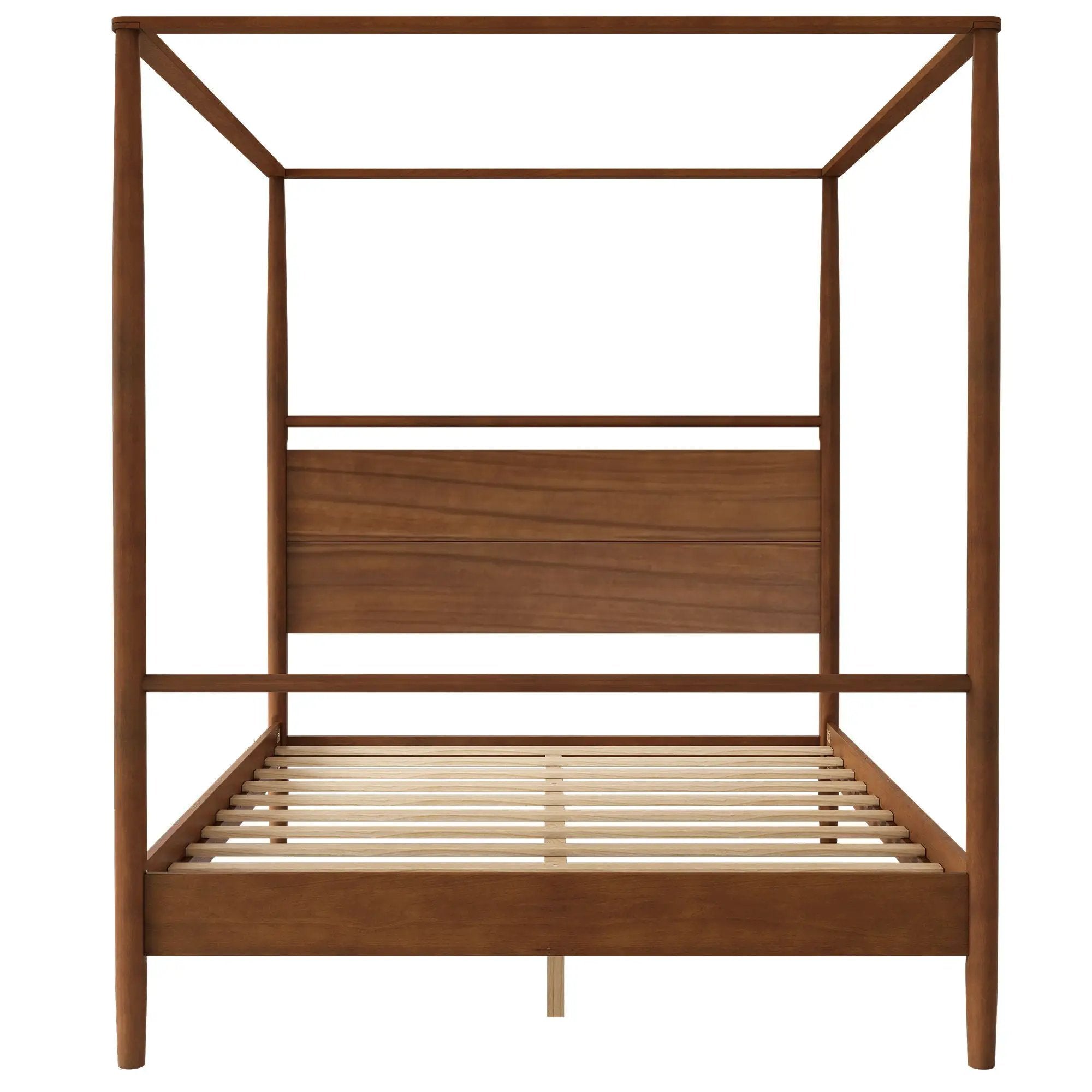 Canopy Bed Frame With 4 Posters by HouseOfZazla