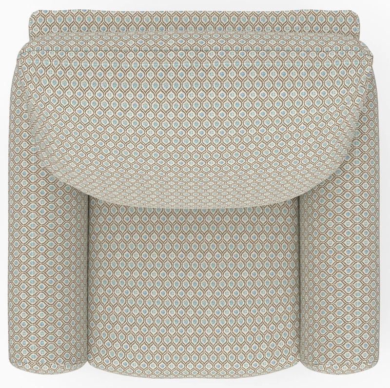 Magnolia - Accent Chair - Sky by Unique Piece Furniture