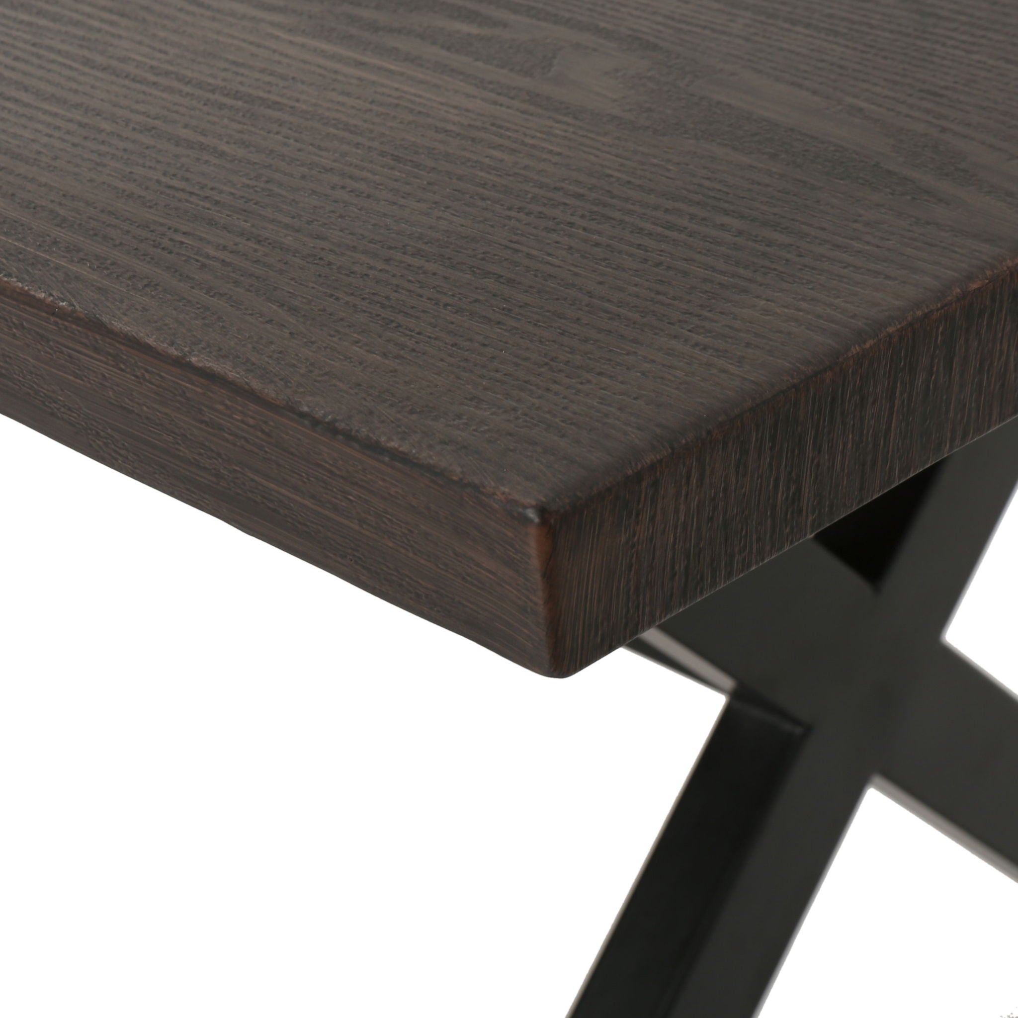 Rolando Outdoor Aluminum Dining Table with Steel Frame by HouseOfZazla