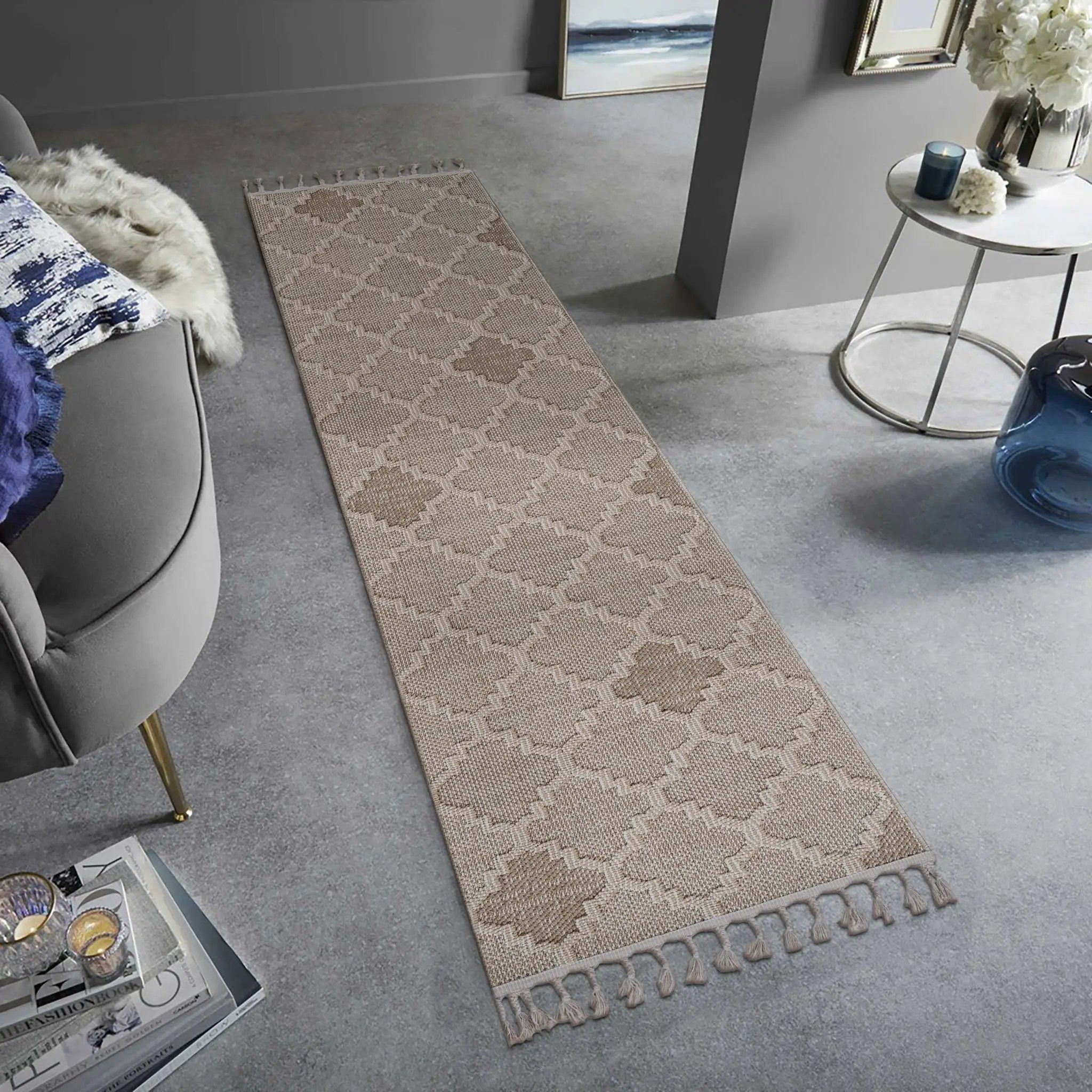 Guros - Trellis Indoor / Outdoor Rug by Unique Piece Furniture
