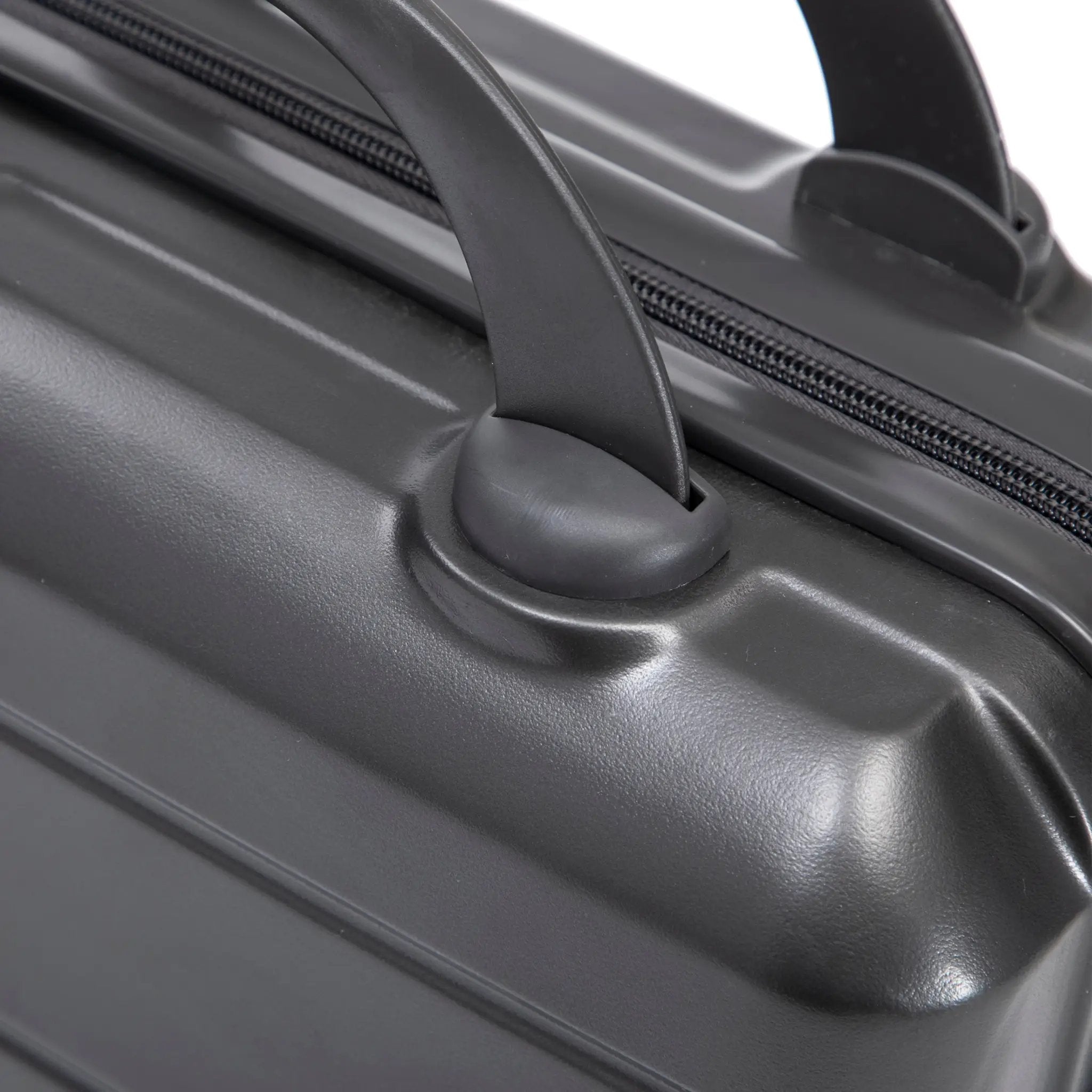 14"/20" 2 Pcs/Set ABS Spinner Wheel Luggage, Dark Gray by HouseOfZazla
