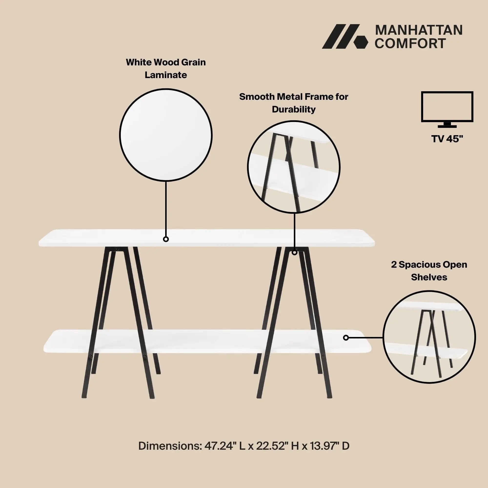 Celine - Modern Console Table by HouseOfZazla