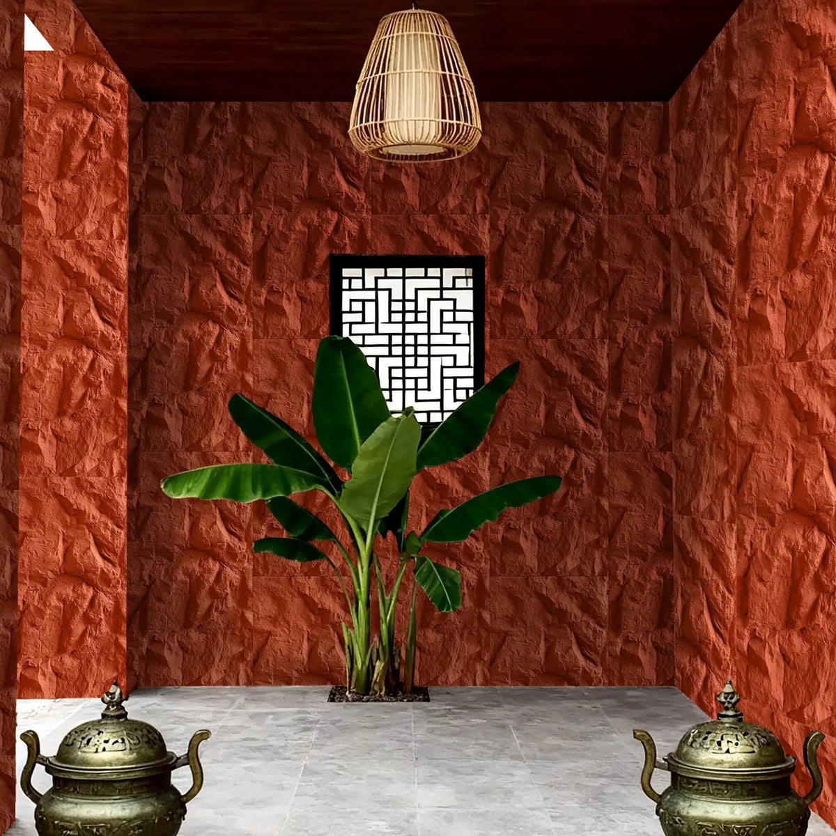3D Faux Stone Wall Panels - Set of 6, photo 2 of 7