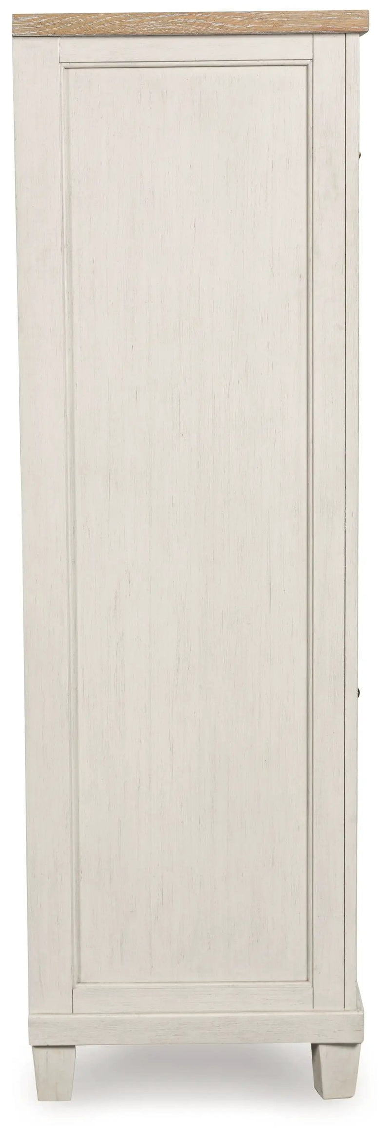 Shaybrock - Door Chest - Antique White / Brown by Unique Piece Furniture