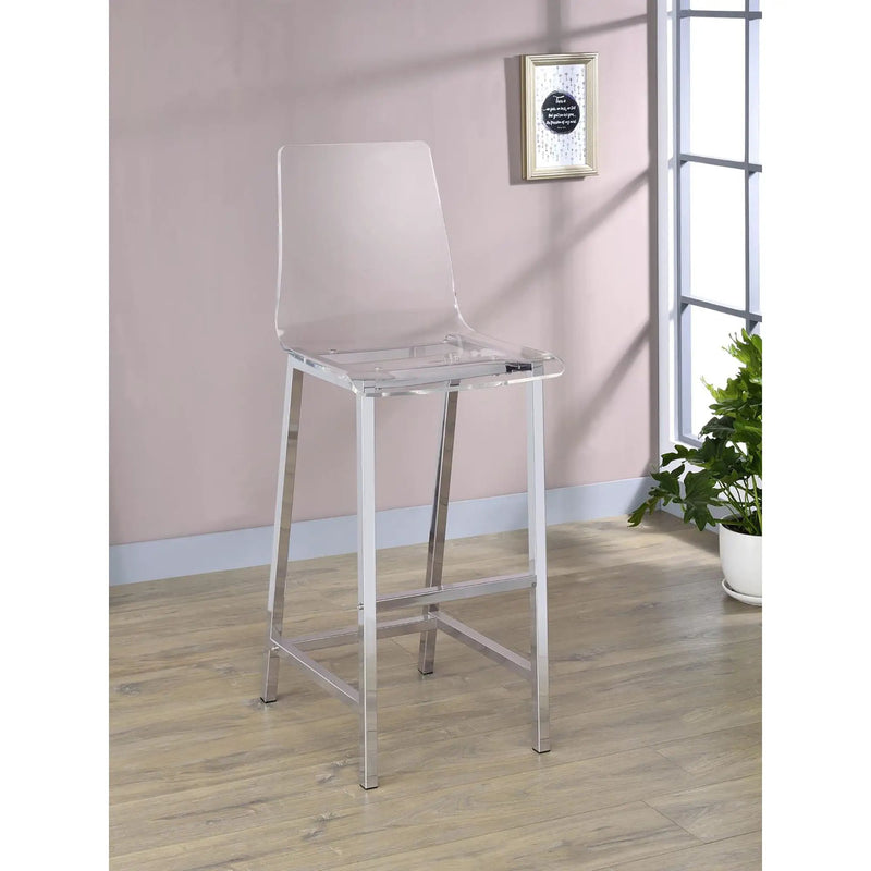 Bar Stools (Set of 2) - Clear by HouseOfZazla