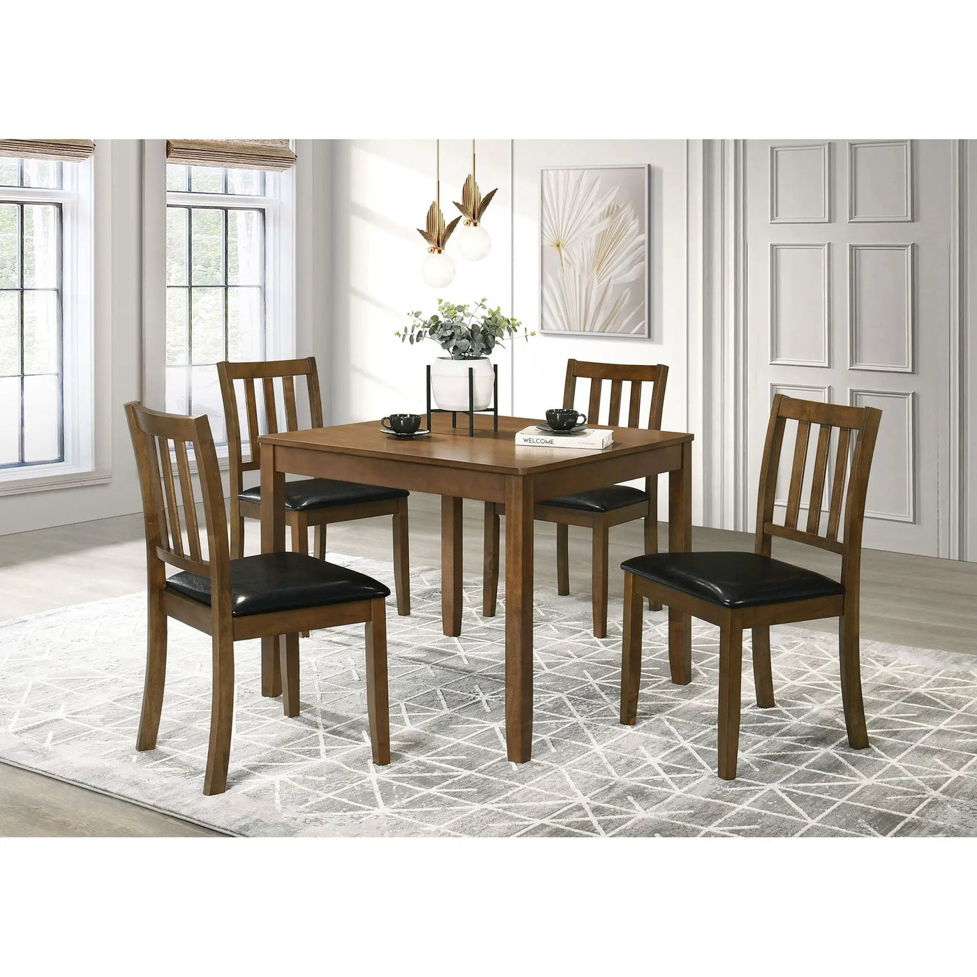 Rowland - 5 Piece Dining Set by HouseOfZazla