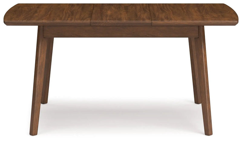 Lyncott - Rectangular Dining Room Butterfly Extension Table - Brown by Unique Piece Furniture