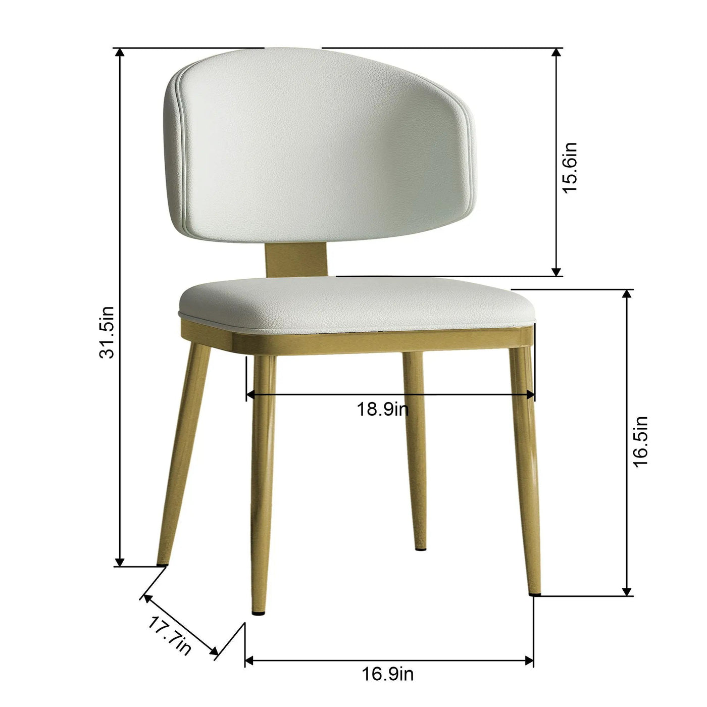 Modern Dining Chairs For Kitchen (Set of 2) by Unique Piece Furniture