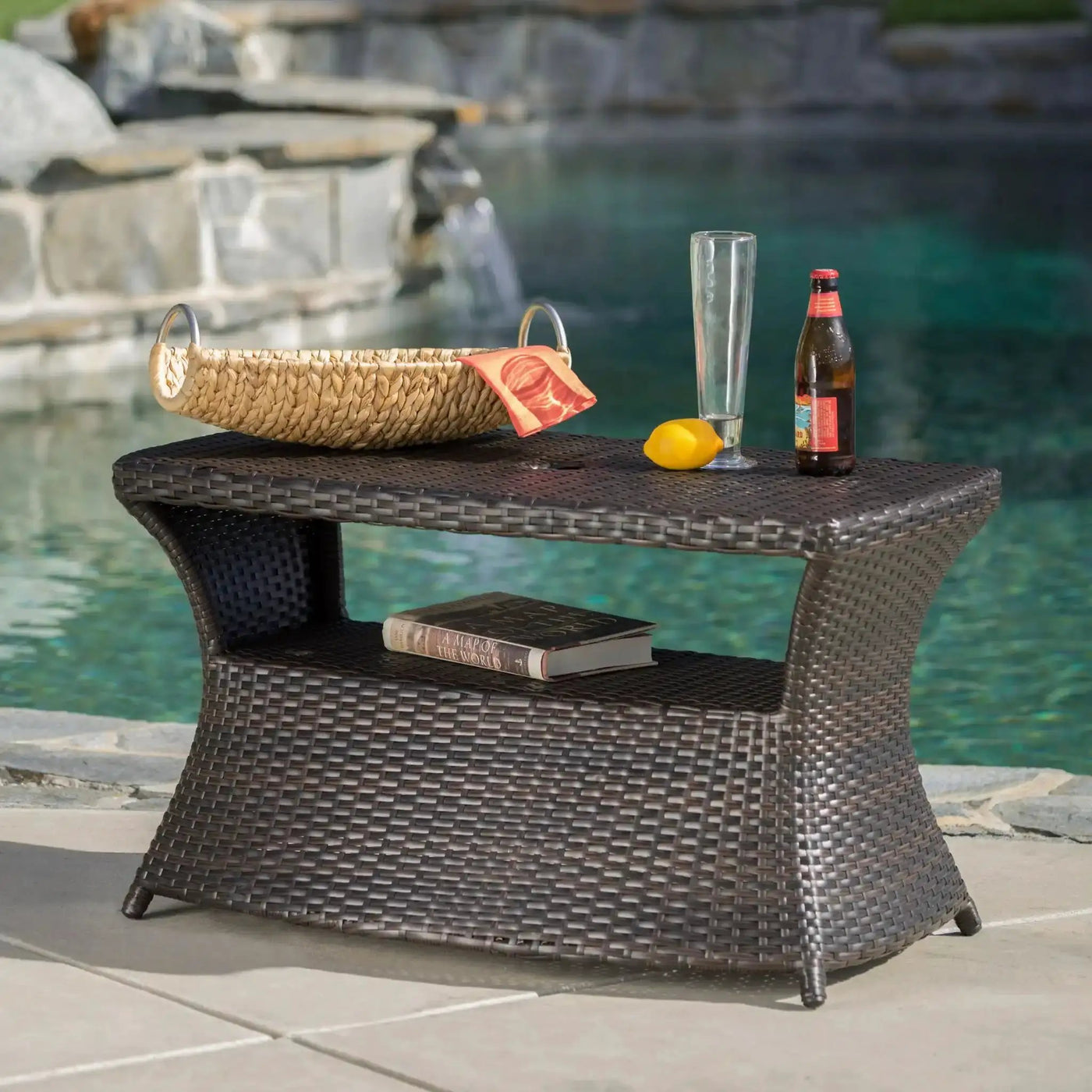 Berkeley Chaise Lounge Side Table by HouseOfZazla