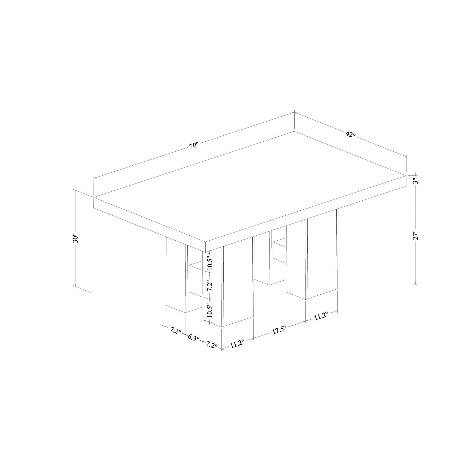 Jhoanna - Dining Table - Black by Unique Piece Furniture