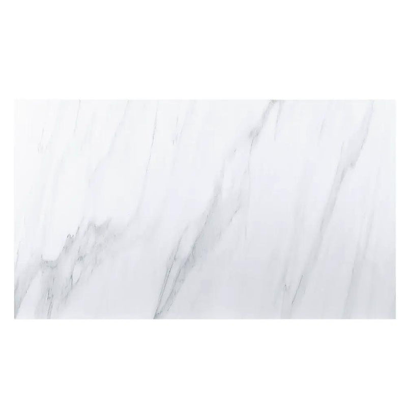 Yabeina - Dining Table - Marble Top Top & Gray Oak by Unique Piece Furniture
