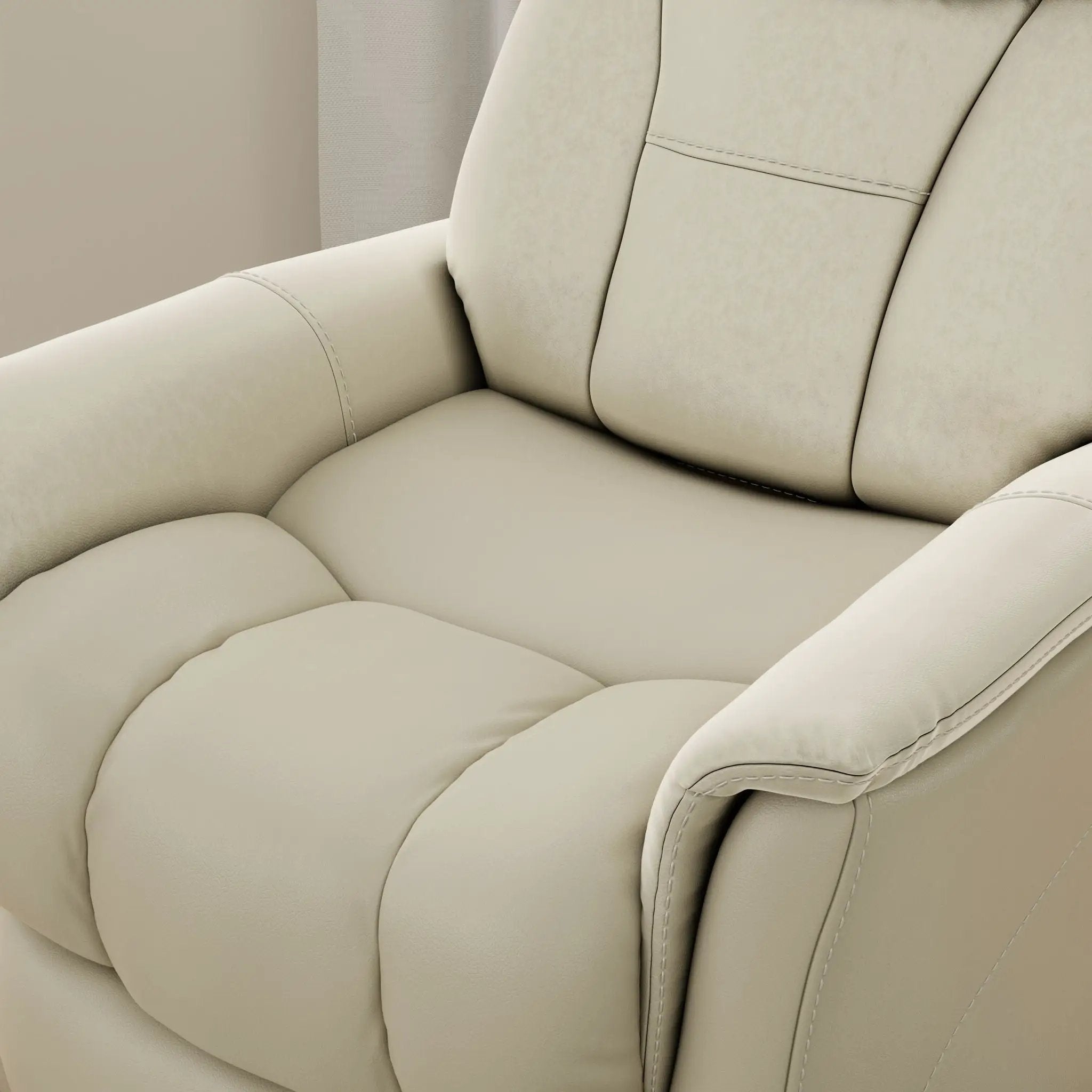 Bentley - Swivel Glider Recliner With Manual Adjustable Headrest & Footrest by Unique Piece Furniture