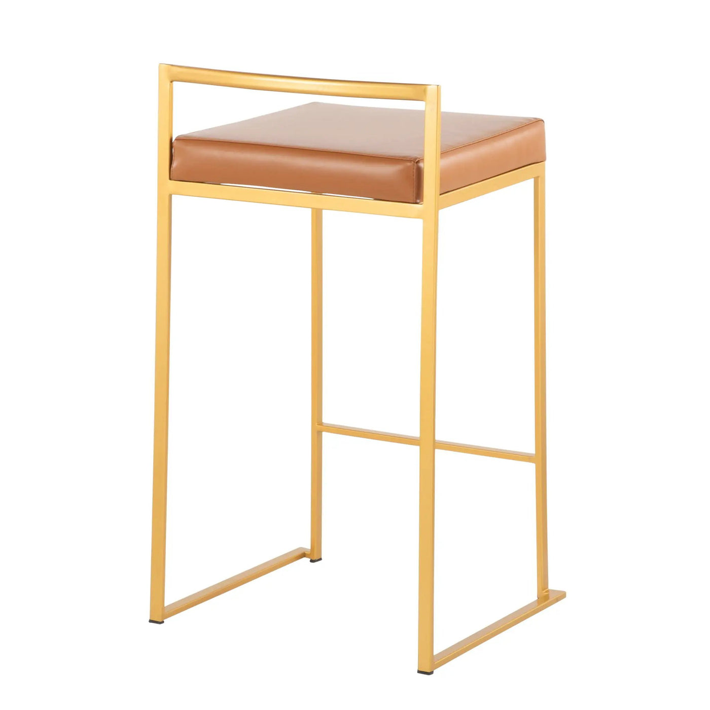 Fuji - Contemporary / Glam Design Counter Stool (Set of 2) by HouseOfZazla