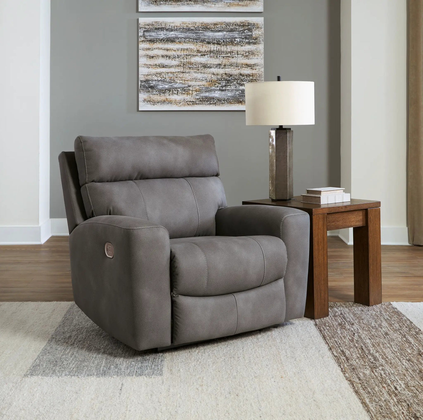 Next-Gen Durapella - Power Recliner With Adj Headrest by Unique Piece Furniture