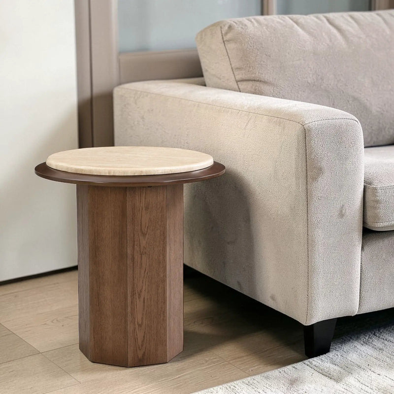Kasha - End Table - Walnut by HouseOfZazla