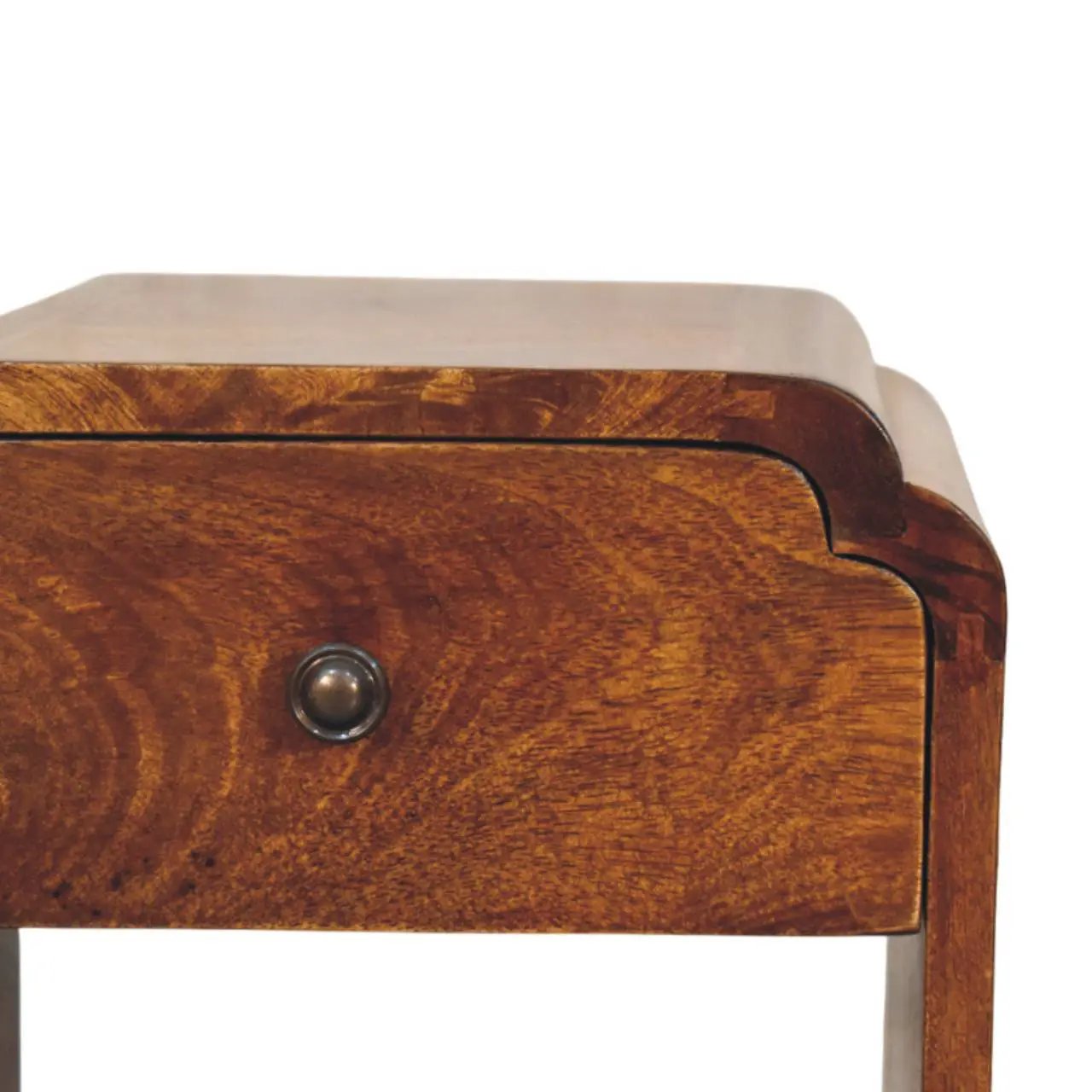 Newton - Nightstand With A Drawer And Open Shelf by Unique Piece Furniture