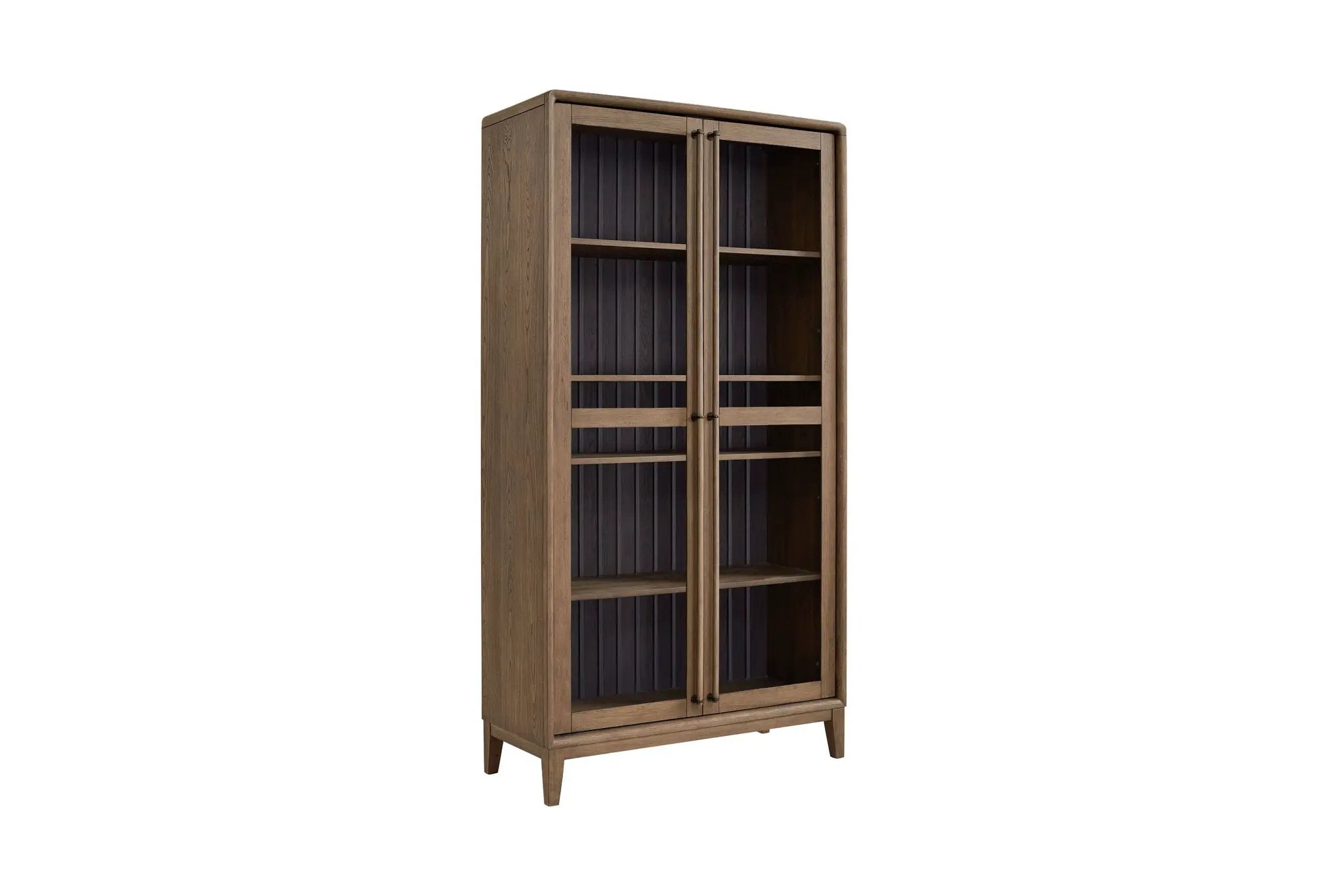 Display Cabinet - Latte / Peppercorn by Unique Piece Furniture
