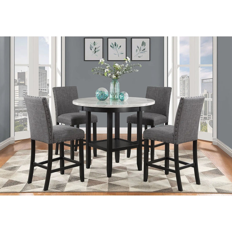 Greta - Bar Table - Antique White by Unique Piece Furniture