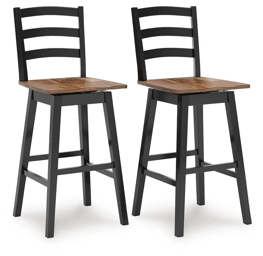 Wildenauer - Swivel Stool (Set of 2) by Unique Piece Furniture