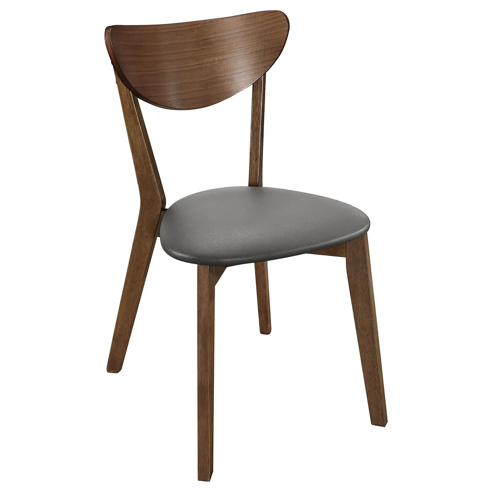 2 Piece Writing Desk Set With Chair - Brown by HouseOfZazla