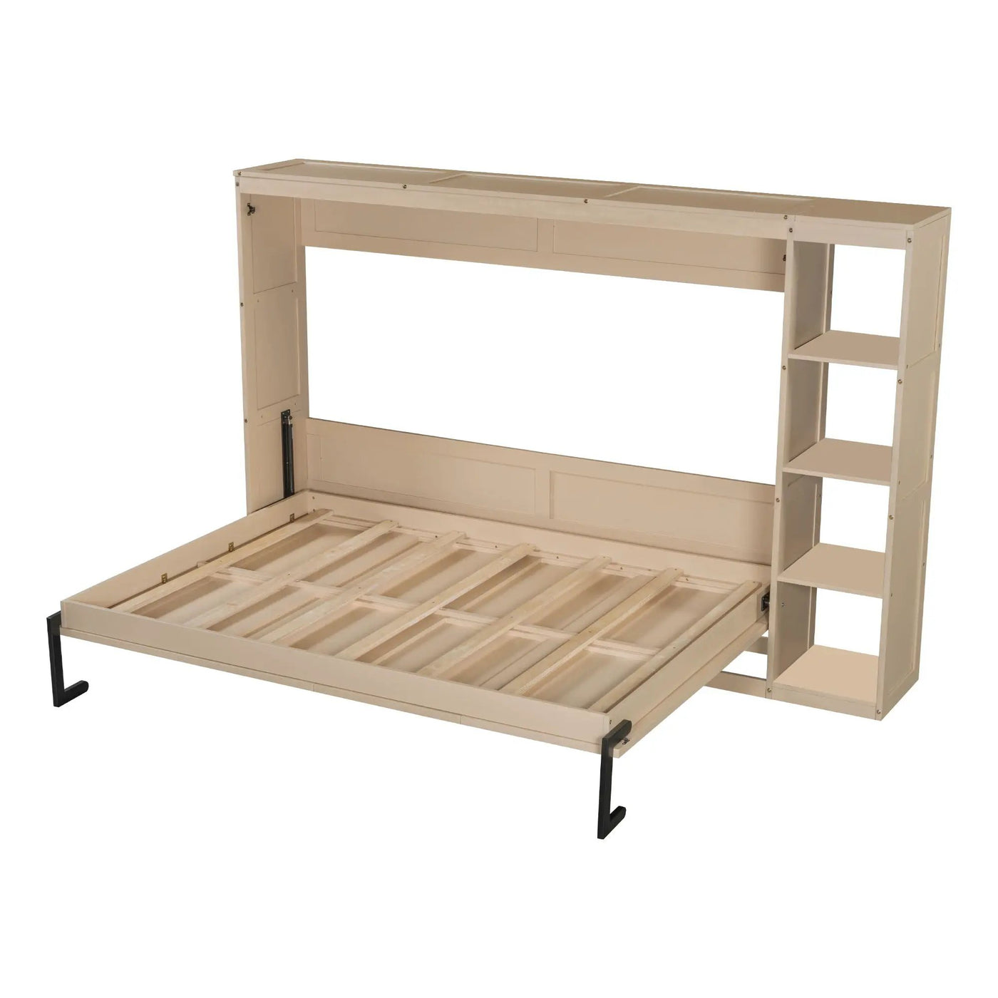 Murphy Bed With Bookshelf And Storage by Unique Piece Furniture