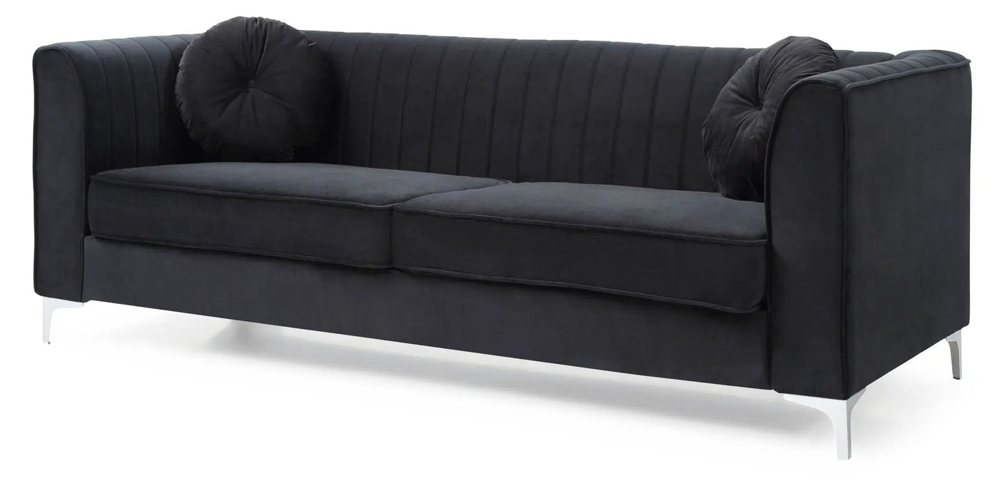 Delray - Micro Suede Sofa by HouseOfZazla