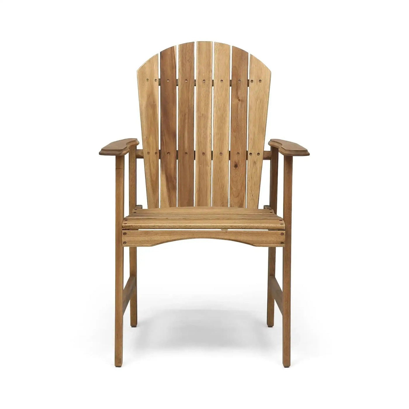 Outdoor Weather Resistant Acacia Wood Adirondack Dining Chairs (Set of 2) by HouseOfZazla