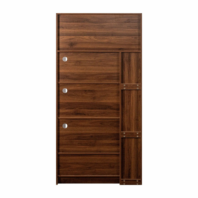 70.87" Tall Kitchen Pantry Cabinet with Multi-Tier Pull-Out Shelf by HouseOfZazla