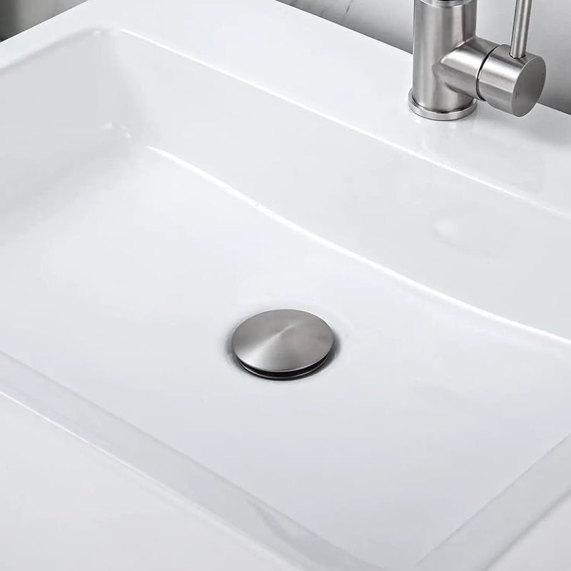 Bathroom Sink Drain Without Overflow by HouseOfZazla