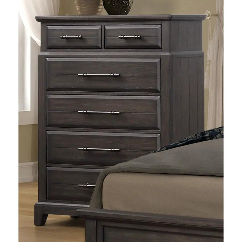 6 Drawer Dresser - Mahogany by Unique Piece Furniture
