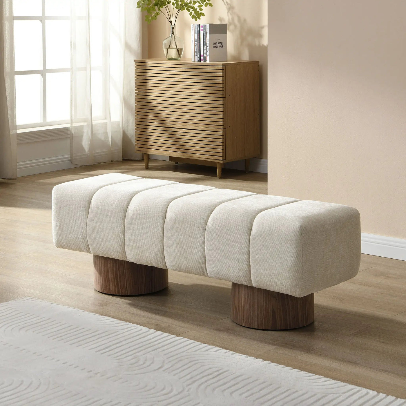 Upholstered Dining Bench For Dining Room by HouseOfZazla