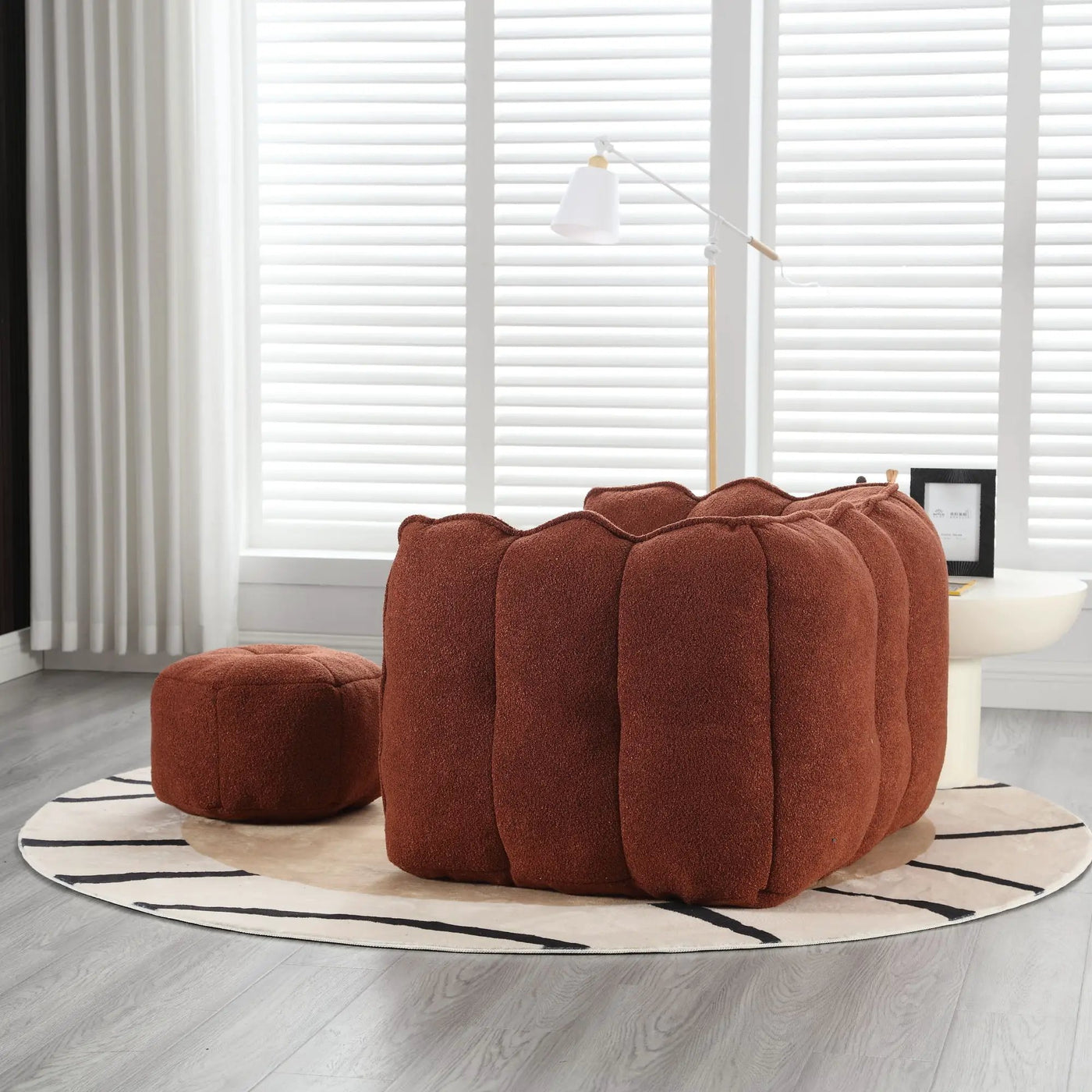Soft Bean Bag Chair With High Resilient Foam by Unique Piece Furniture