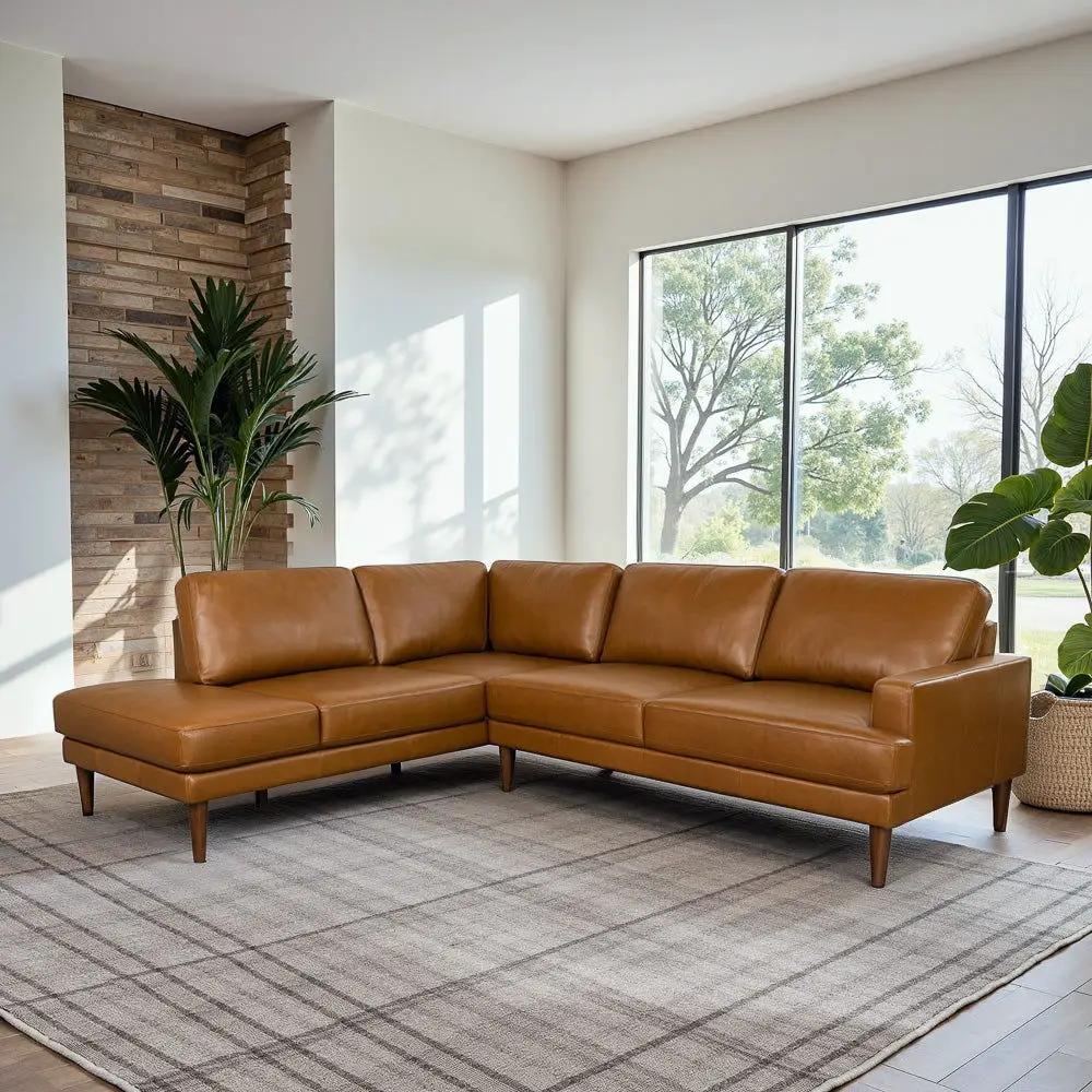Corbin - L-Shaped Sectional Sofa by HouseOfZazla