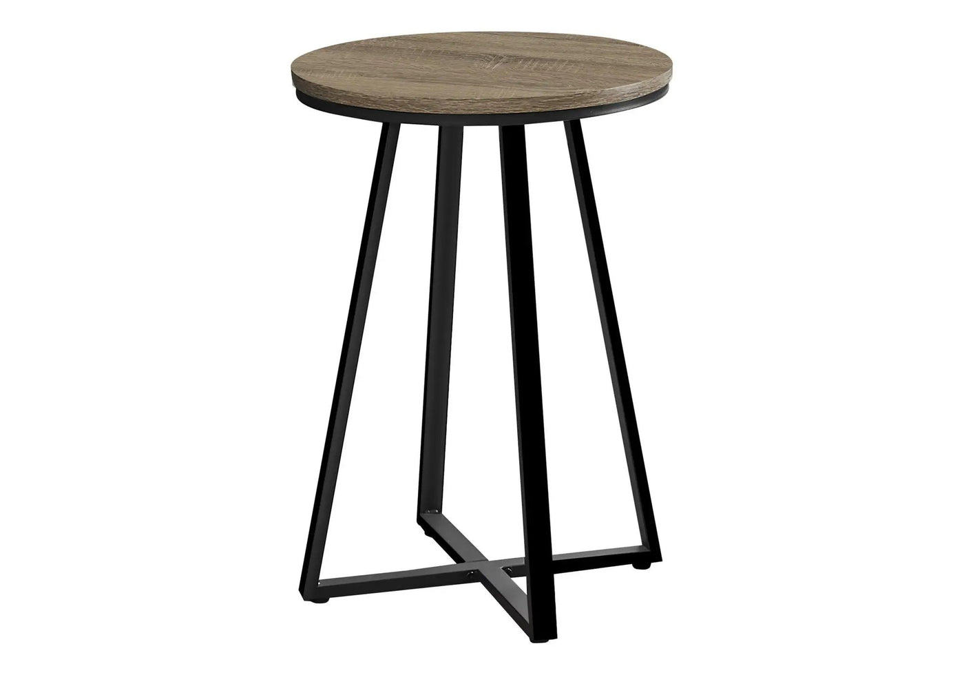Accent Table, Side, Round Contemporary & Modern Modern Design by HouseOfZazla