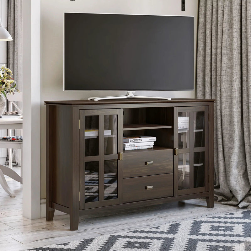 Artisan - Handcrafted Tall TV Media Stand by HouseOfZazla