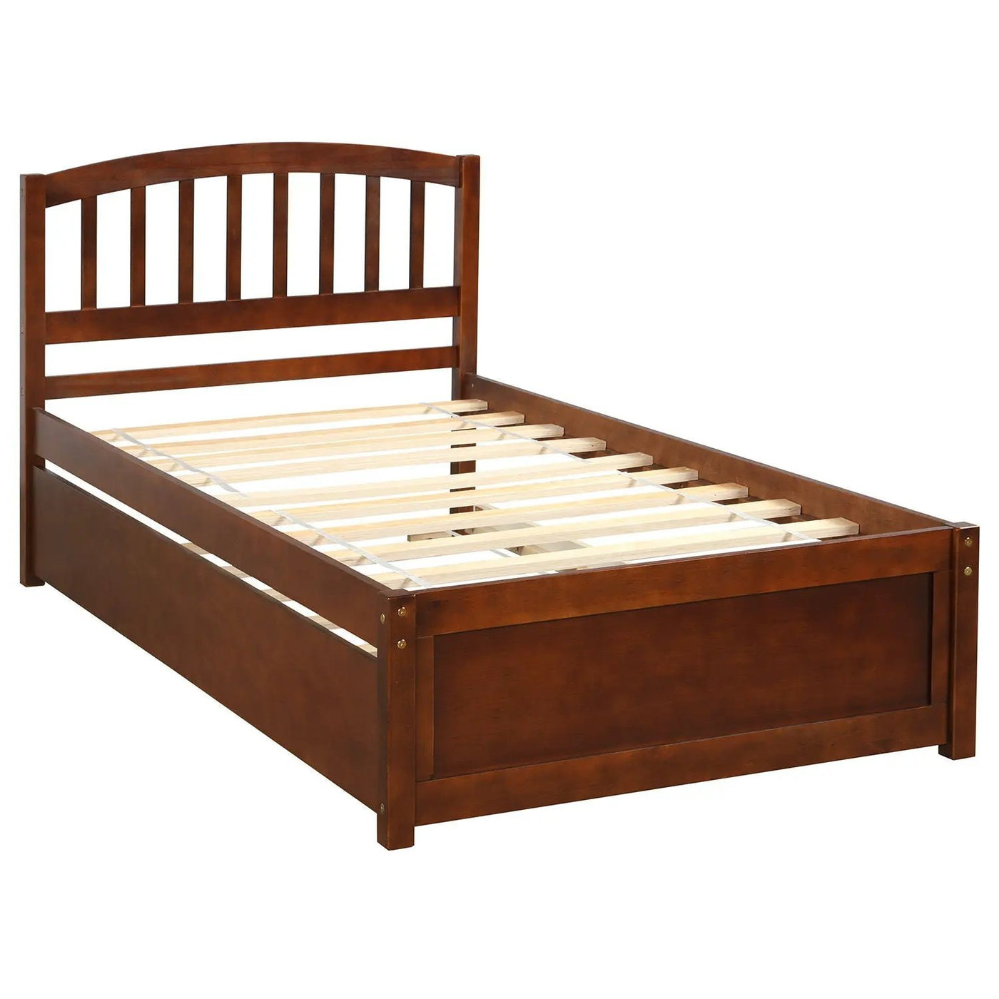 Platform Bed Wood Bed Frame With Trundle by Unique Piece Furniture