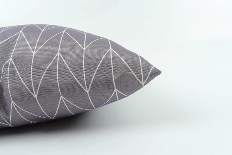 2 Pack Outdoor Throw Pillows, Waterproof & Fade-Resistant (18x18 Inch) by HouseOfZazla