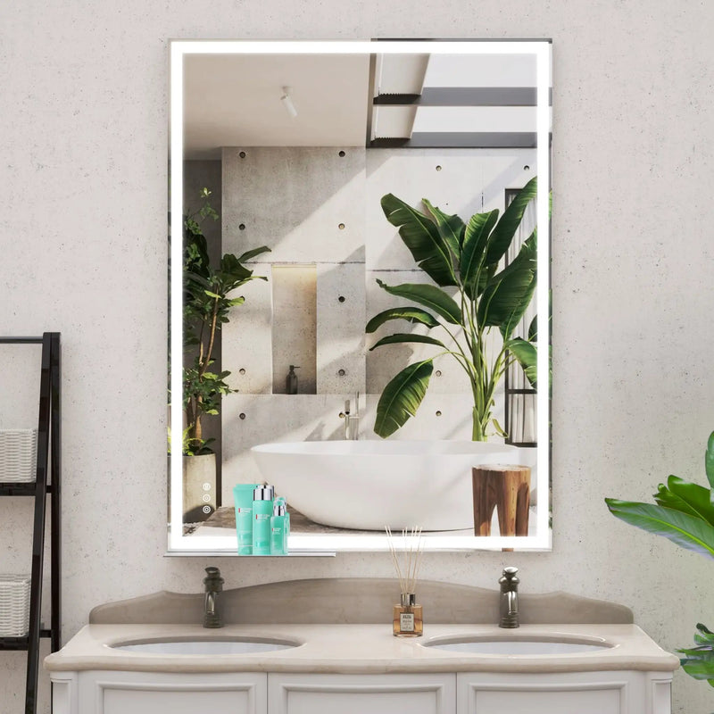 48x36 inch LED Bathroom Vanity Mirror by HouseOfZazla